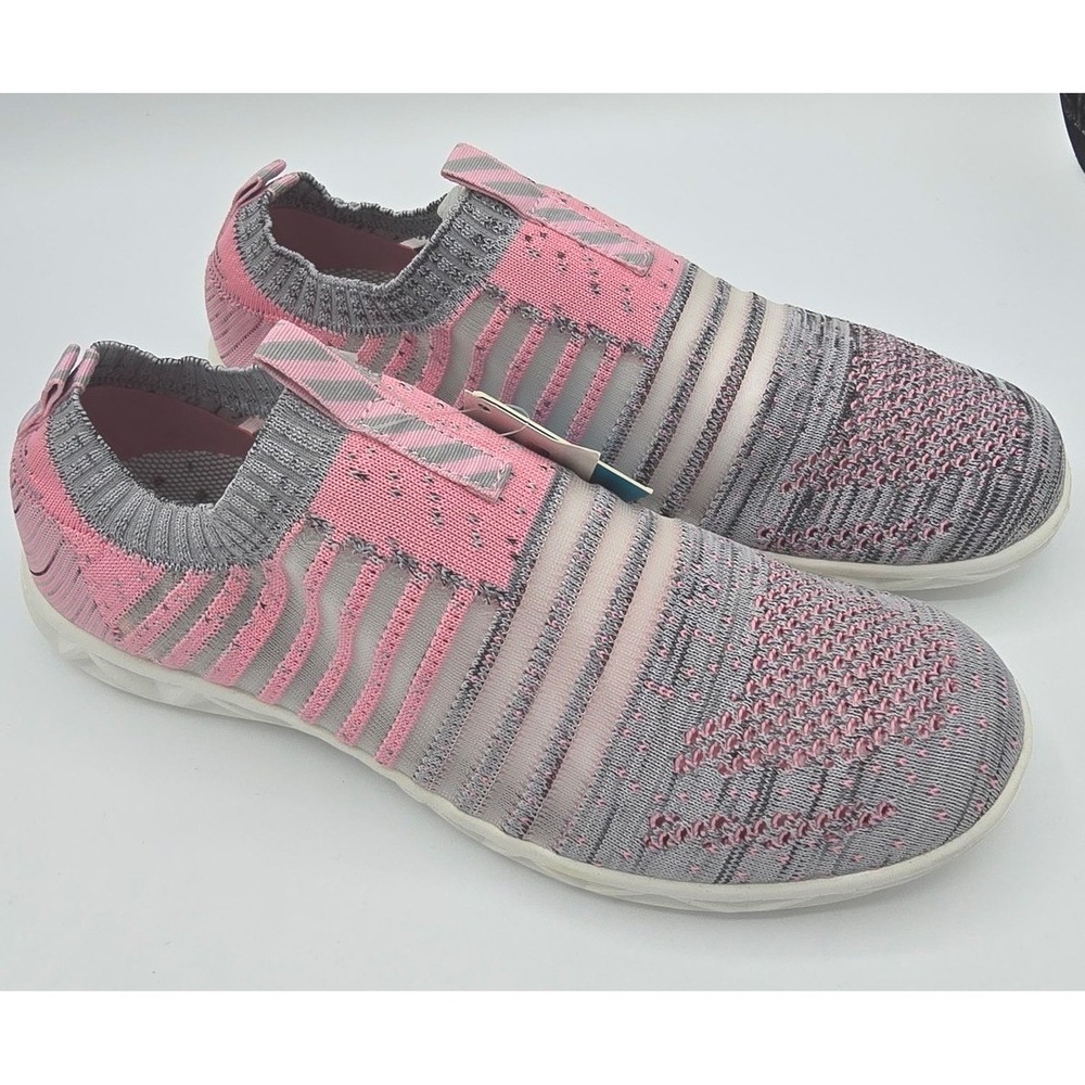 ALEADER Slip On‎ Sneakers Knit Lightweight Comfort Walking Shoes, Size 11